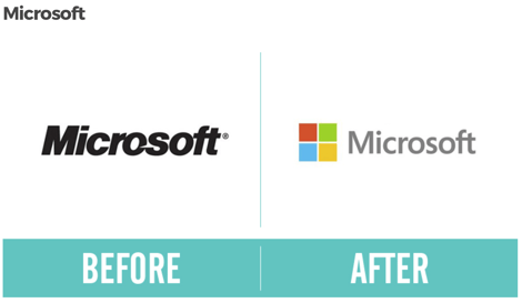 Microsoft Branding example