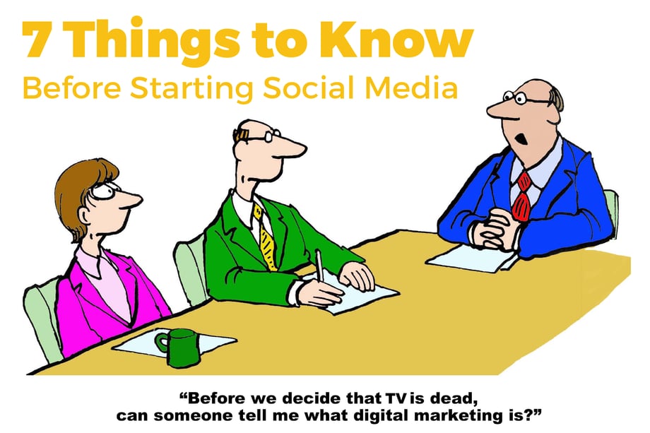 7 things to know before starting social media blog image