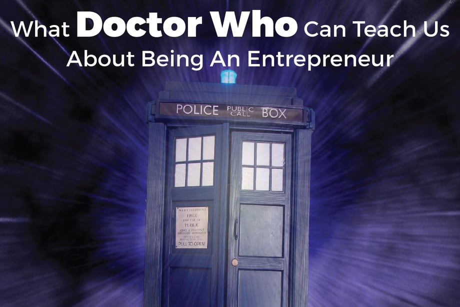 What doctor who can tell us about being an entrepreneur blog image