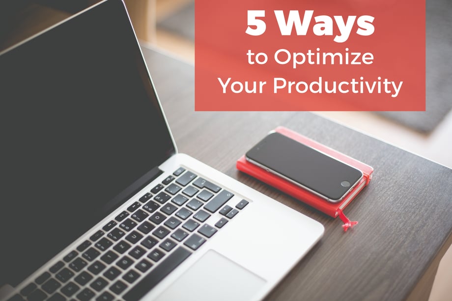 5 ways to optimize productivity blog image