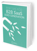 Ebook Cover: B2B SaaS Lead Gen Mock