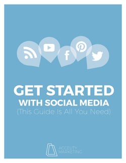 Ebook Cover: Get Started with social media