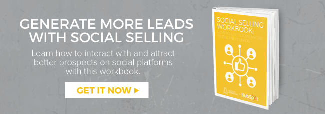 Download the social selling workbook!