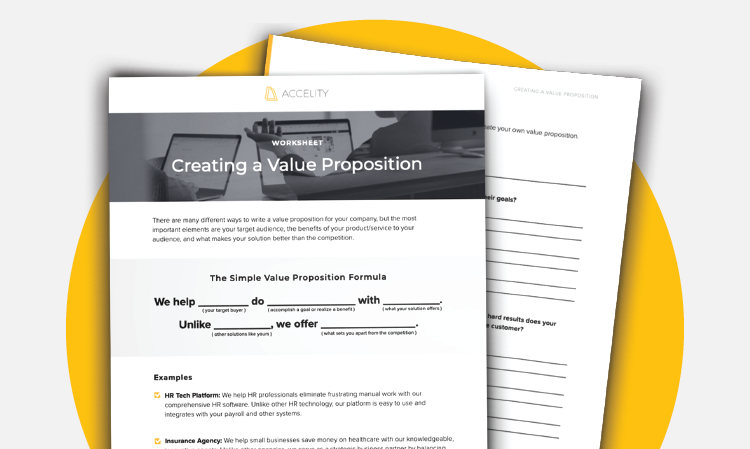 Insurtech Digital Marketing -  Value Prop Worksheet 